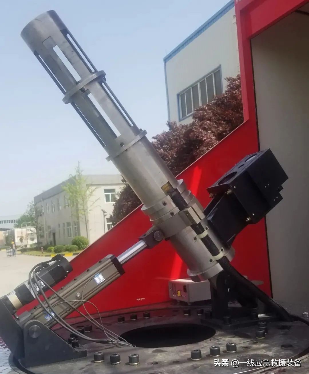 中国电磁炮消防车,消防灭火火箭炮