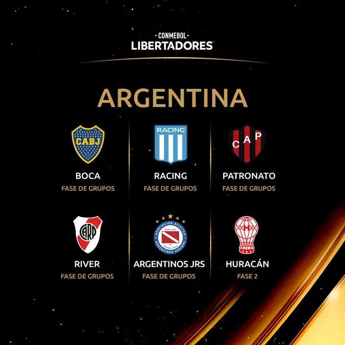 2024南美解放者杯小组资格赛赛程,2023年南美解放者杯参赛球队