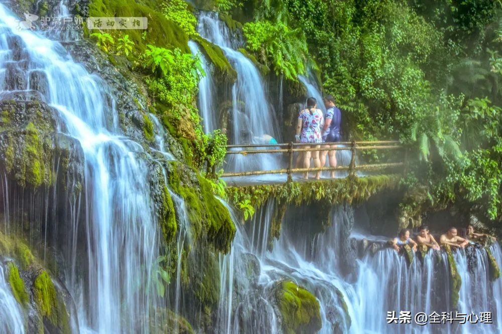 四川大凉山温泉瀑布视频,四川大凉山螺髻山温泉瀑布