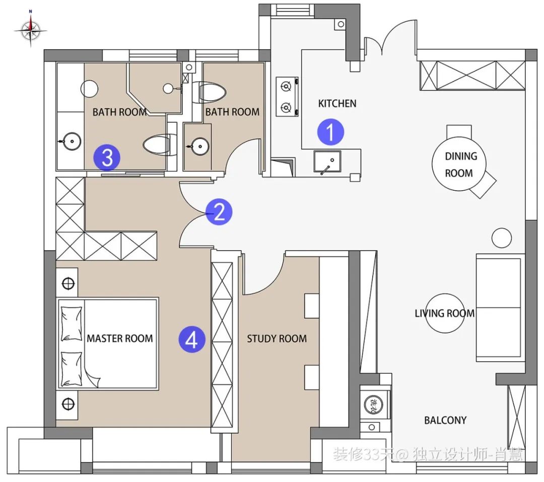 我盯着几个门洞看了好久