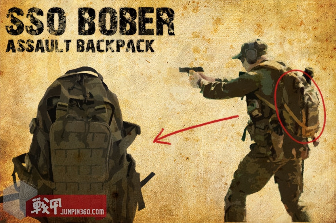 俄式蝎式背包,俄罗斯海狸尾背包