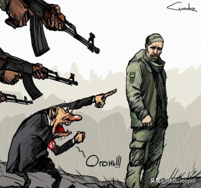 俄方公然放出“处决”视频：乌俘虏叼烟说“乌克兰万岁”后被射杀