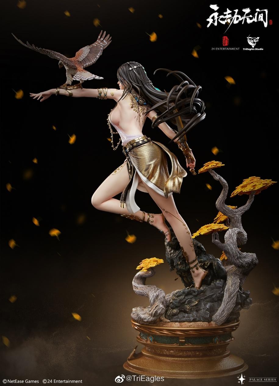 纸片人老婆穿越现实！永劫无间1/4迦南雕像开售，玩家：胡桃搞起