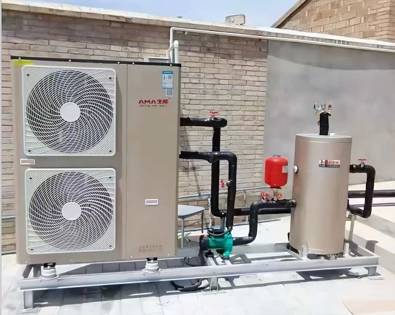 用空气能取暖有没有噪音,用空气能采暖的感受