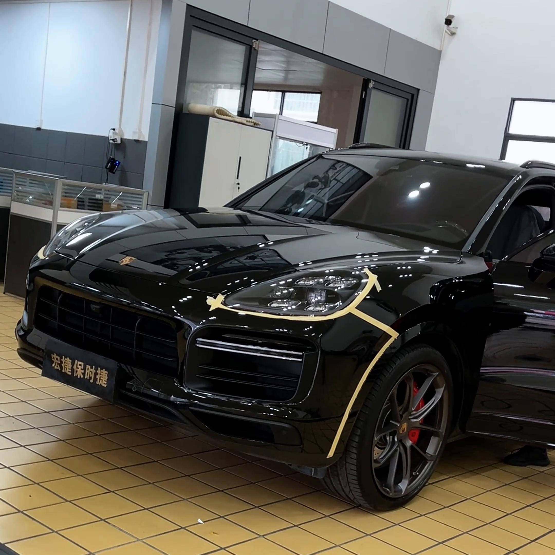 辅助系统必须拉满才能配的上潮汕的强盛集团保时捷卡宴！#...