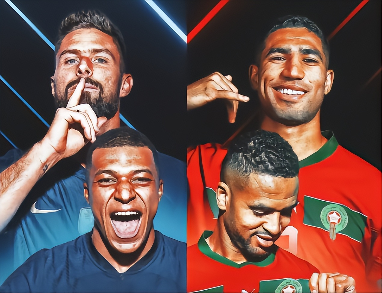 世界杯法国vs英格兰队姆巴佩,世界杯半决赛法国vs摩洛哥