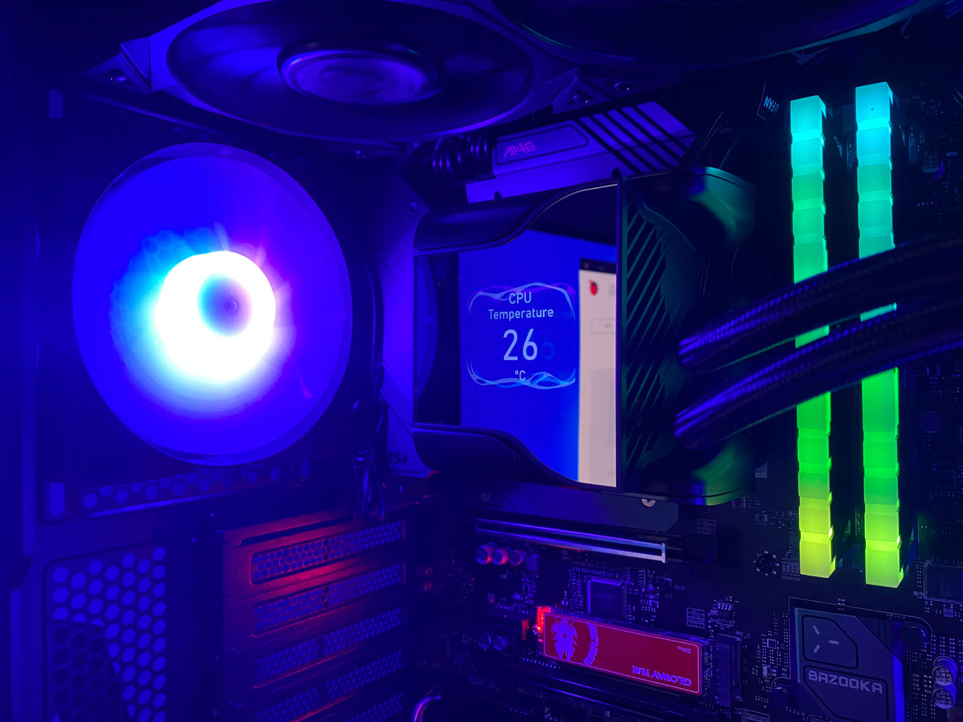 战神s360水冷评测,微星s360水冷超频测试