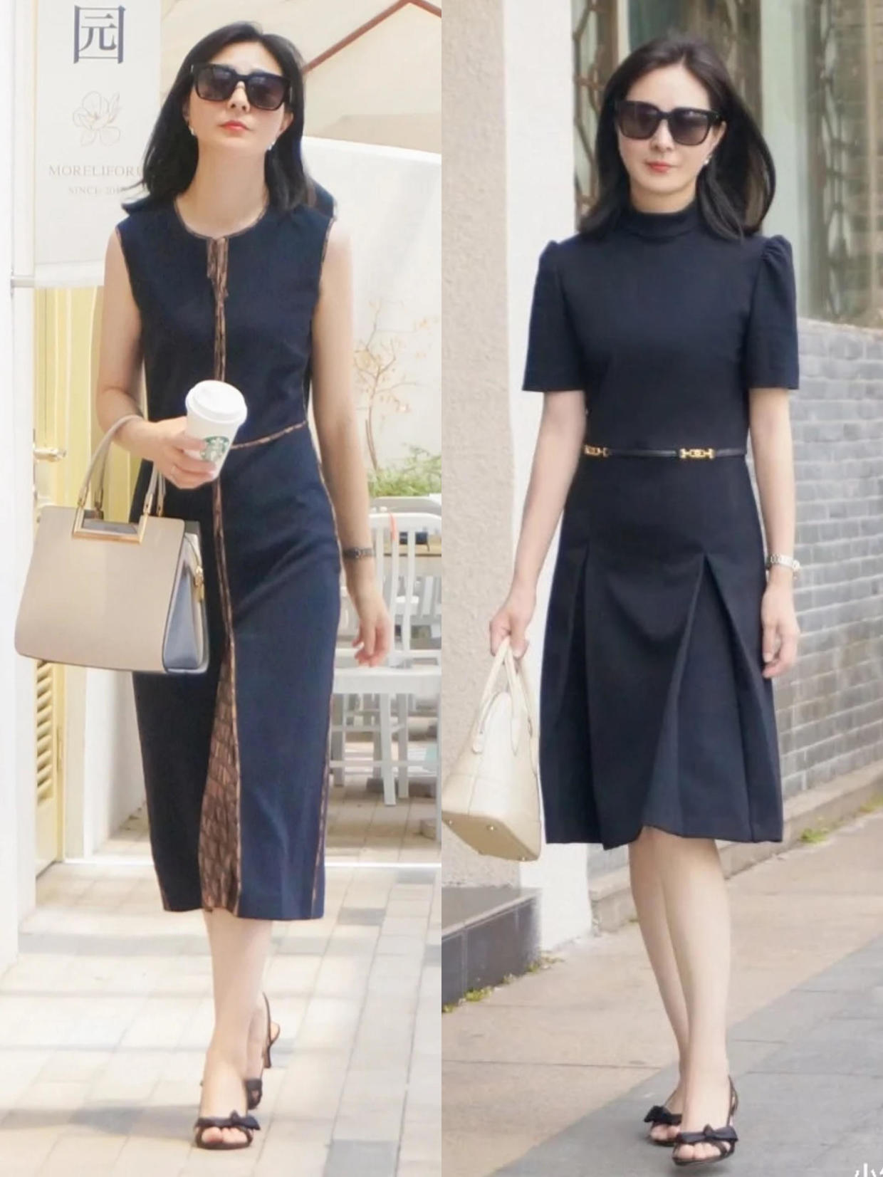 连衣裙穿搭风格高级感合集,魅力十足的连衣裙穿搭