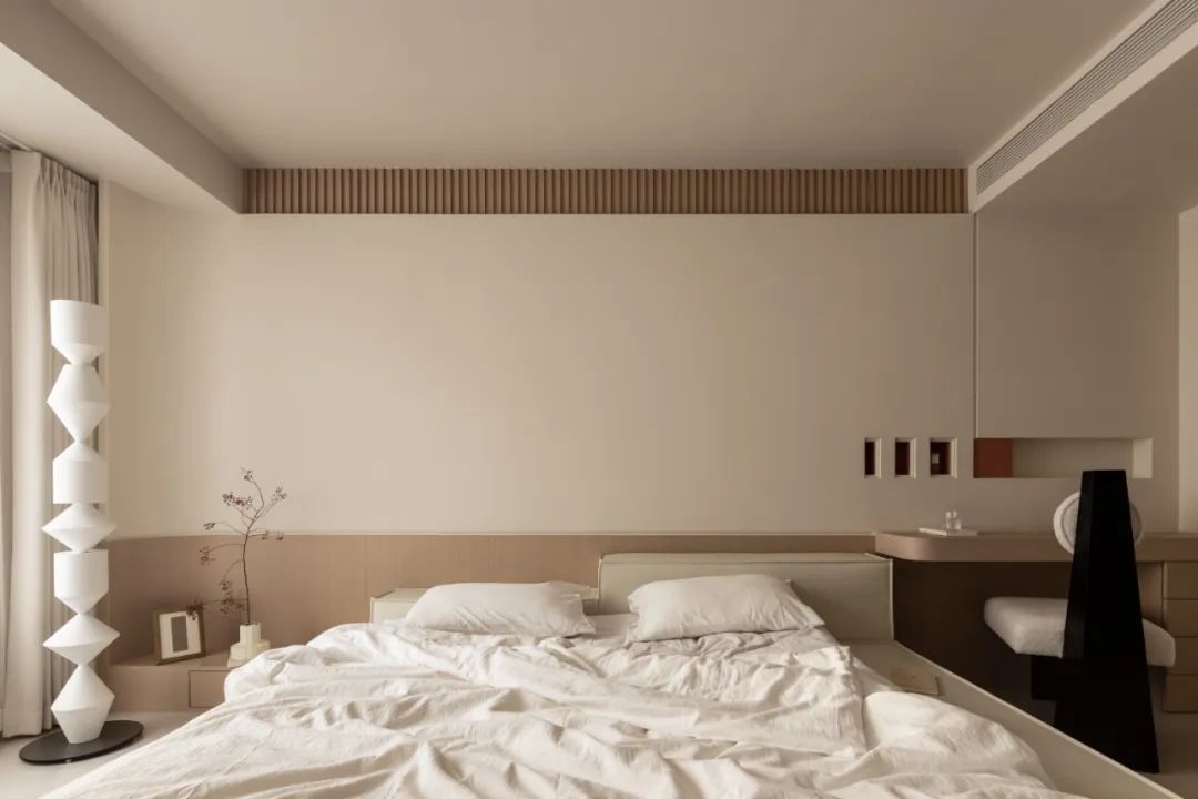 奶白色的高颜值空间,让往后的生活都被美好填满!