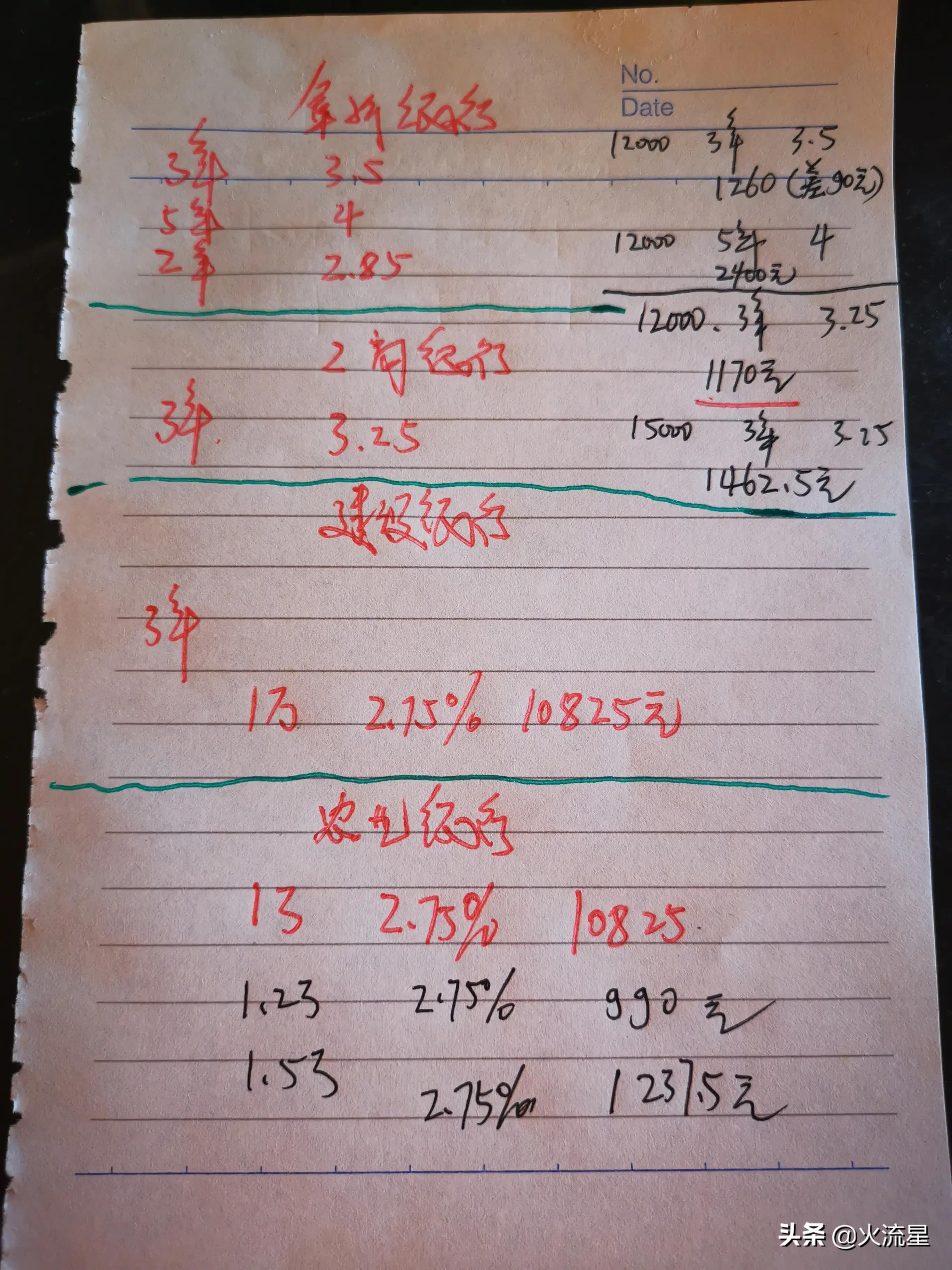 今天各银行存款利息有啥变动,各个银行的存款利息是一样的吗