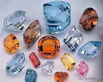 四种宝石图片大全,各种宝石黄色