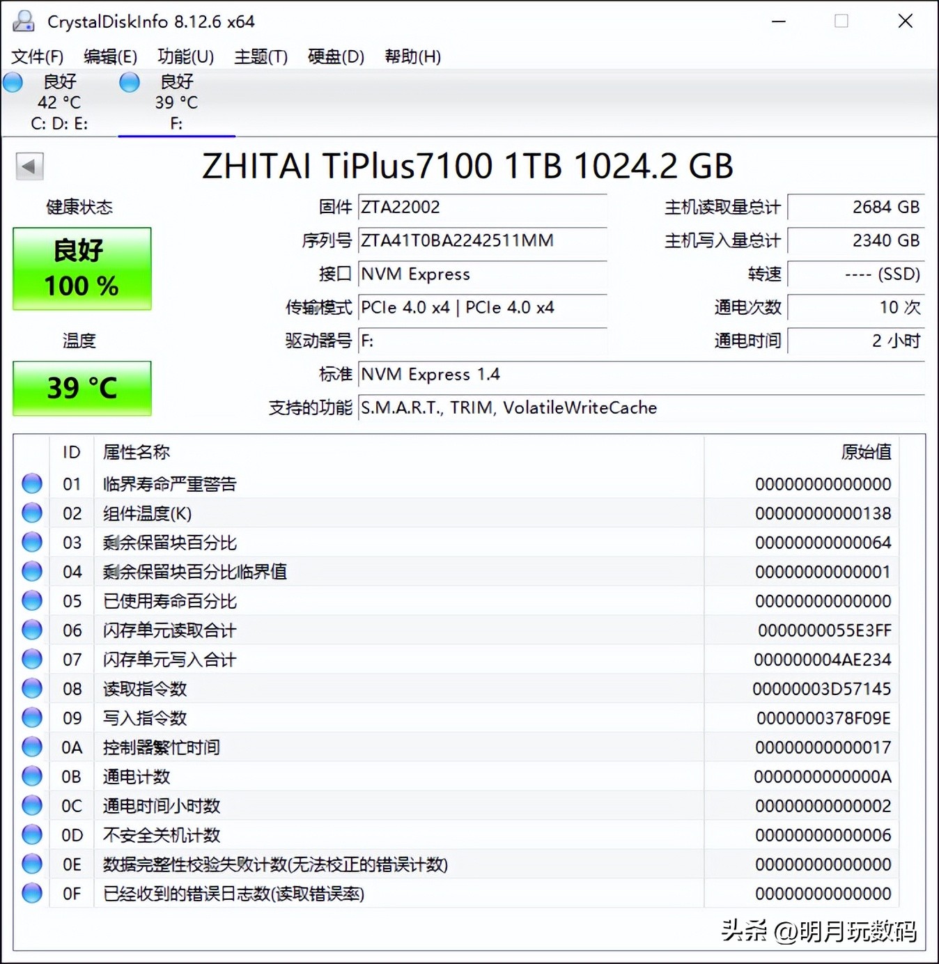 固态硬盘如何选？速度稳定是关键，致态TiPlus7100NVMeSSD体验