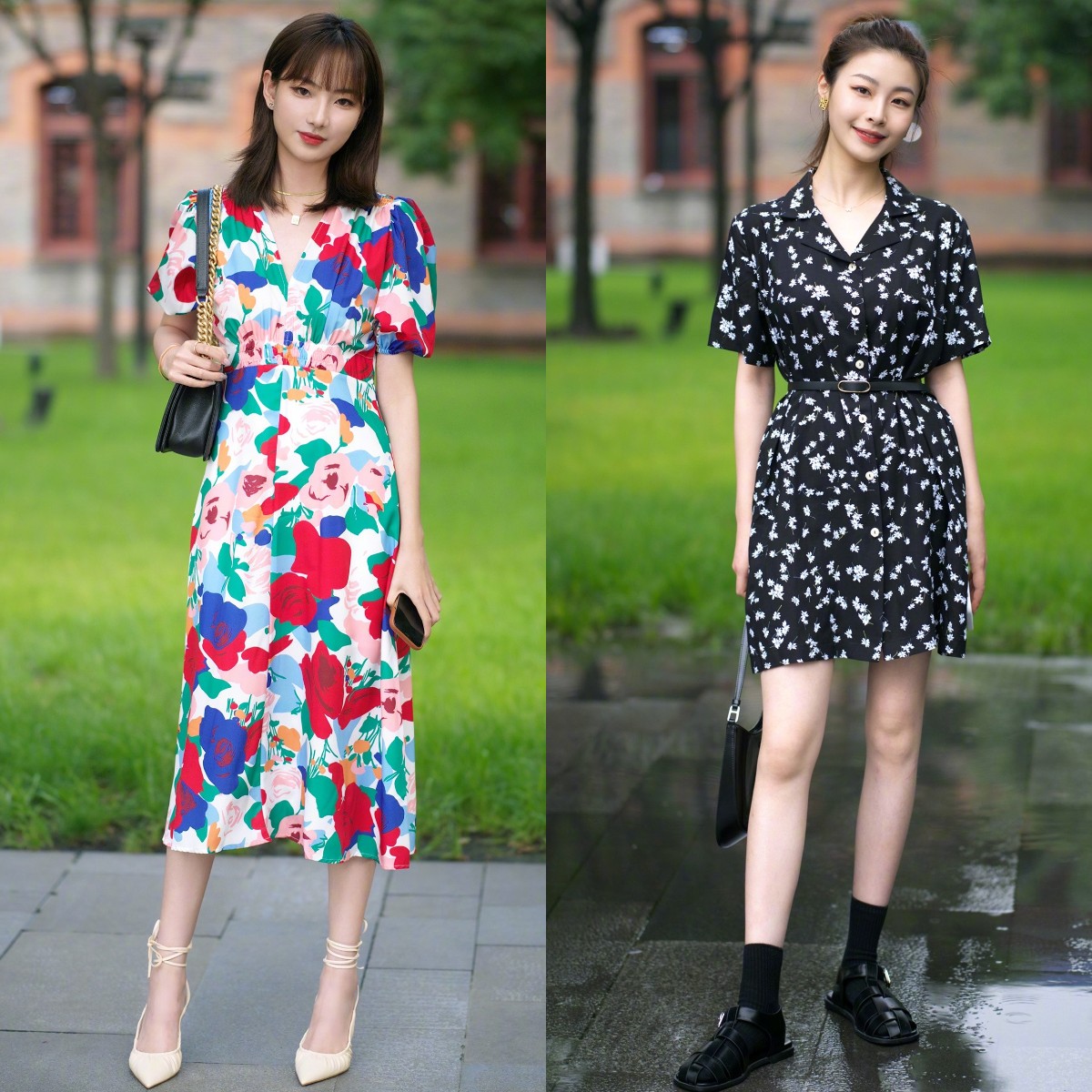 今年最流行凉鞋中跟圆头鞋,今年开春小白鞋失宠了