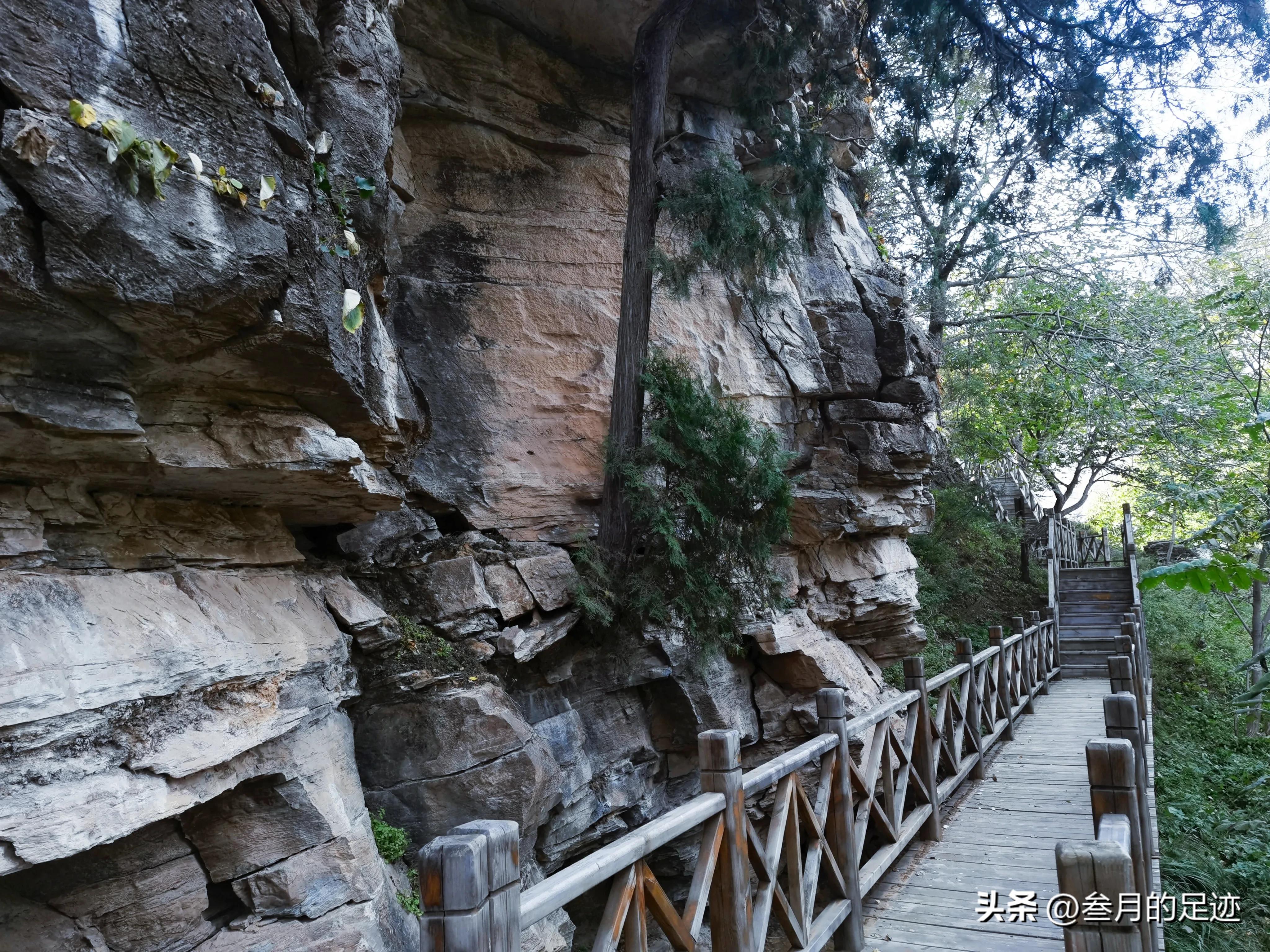 房山红叶最佳地点木栈道,北京房山森林游玩地方推荐