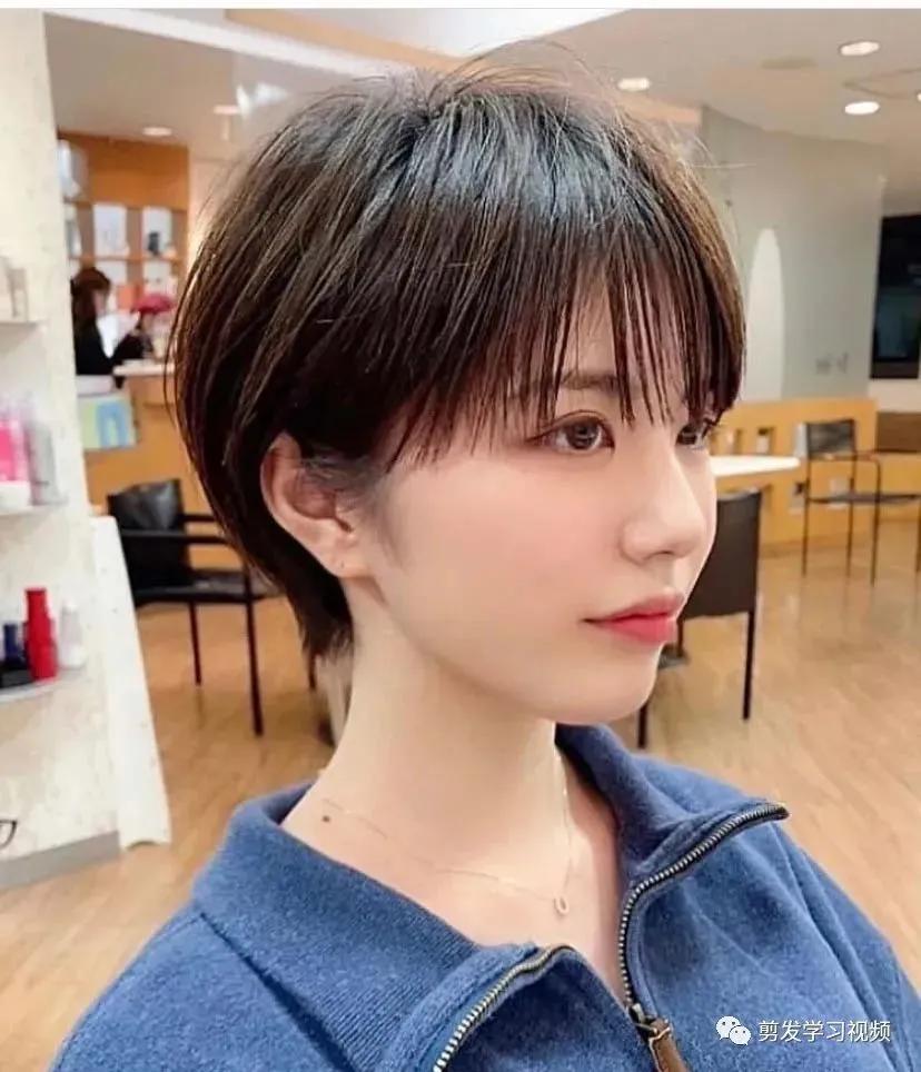 小圆脸短发发型,小圆脸短发发型图片