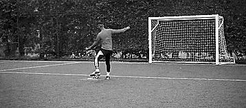 射门如何才能打上力量