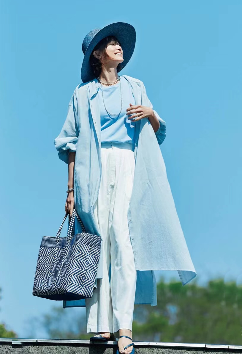 夏天穿什么颜色显优雅高级,什么颜色适合夏天穿蓝色
