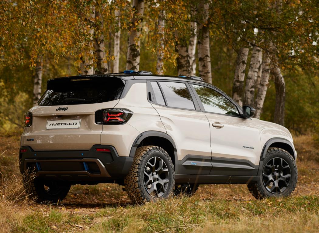 纯电依旧硬汉jeepavenger正式亮相,jeepavenger首发版