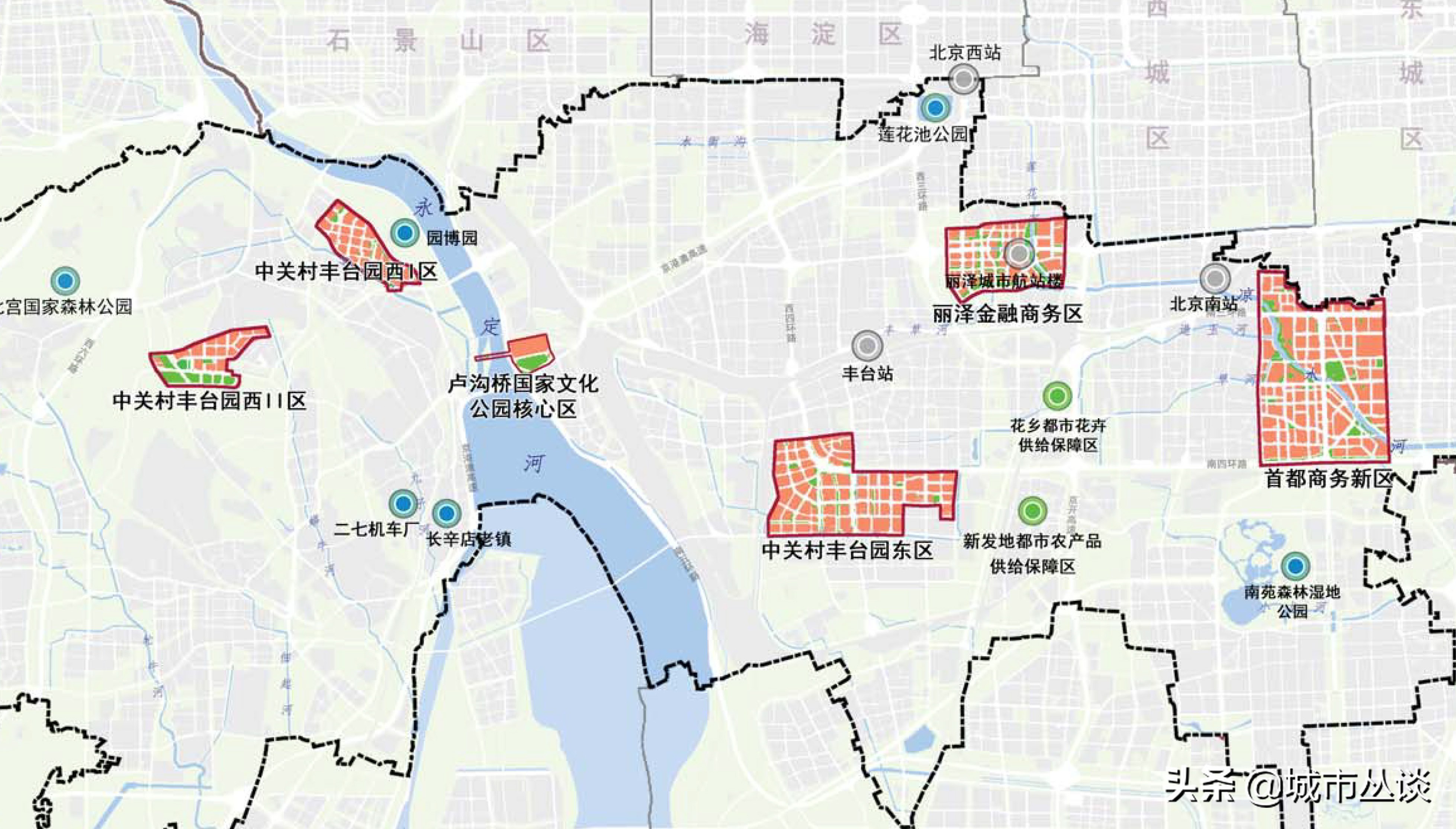 为什么北京郊区发展得那么慢,丰台区为什么发展慢