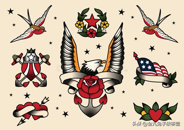 一个男孩全身都是纹身,一个男孩身上全部纹身