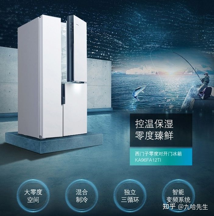 t型冰箱和十字门冰箱哪个好用,侧T型三门冰箱