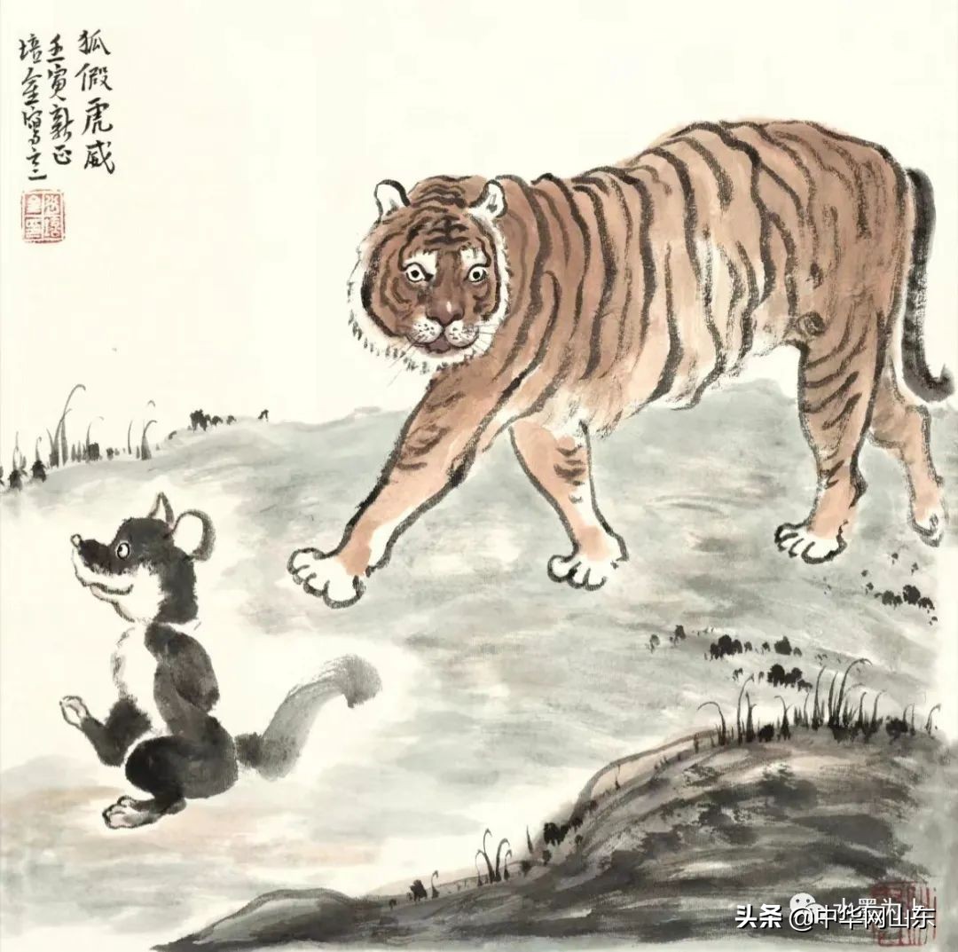 著名画家肖培金推出“虎啸风生——壬寅生肖虎新作展”线上展览