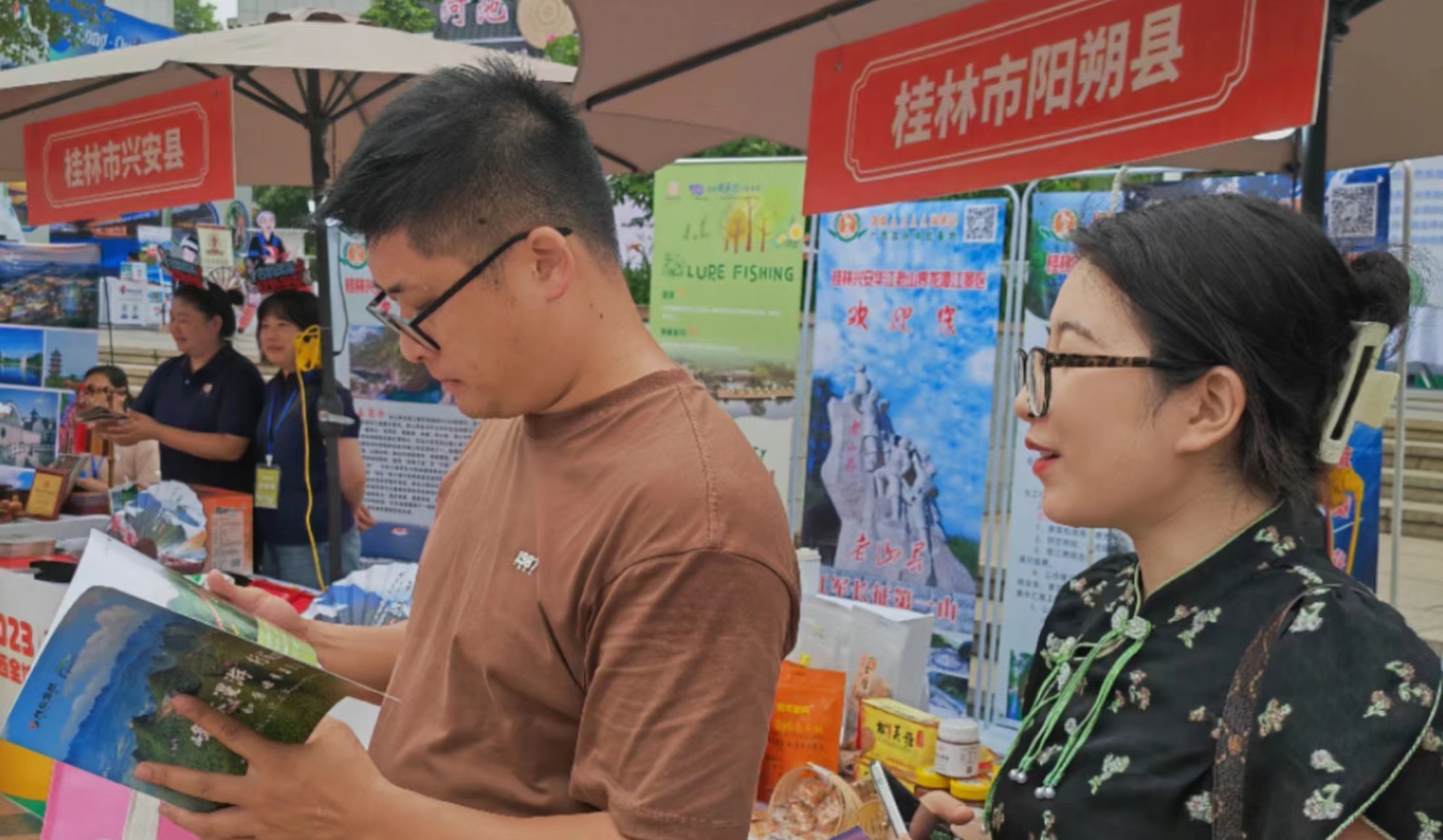 广西阳朔如意峰索道景区视频,桂林如意峰门票多少钱不坐索道