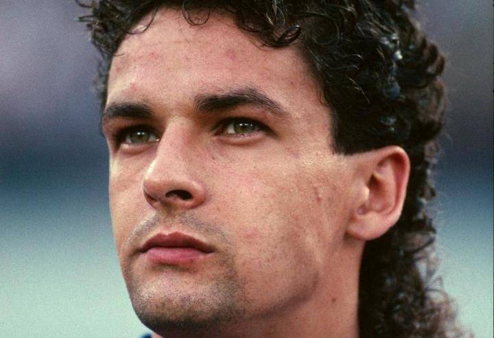 巴乔经典庆祝动作,巴乔的经典瞬间