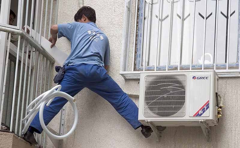 原来空调安装是不是免费,你以为装空调容易吗