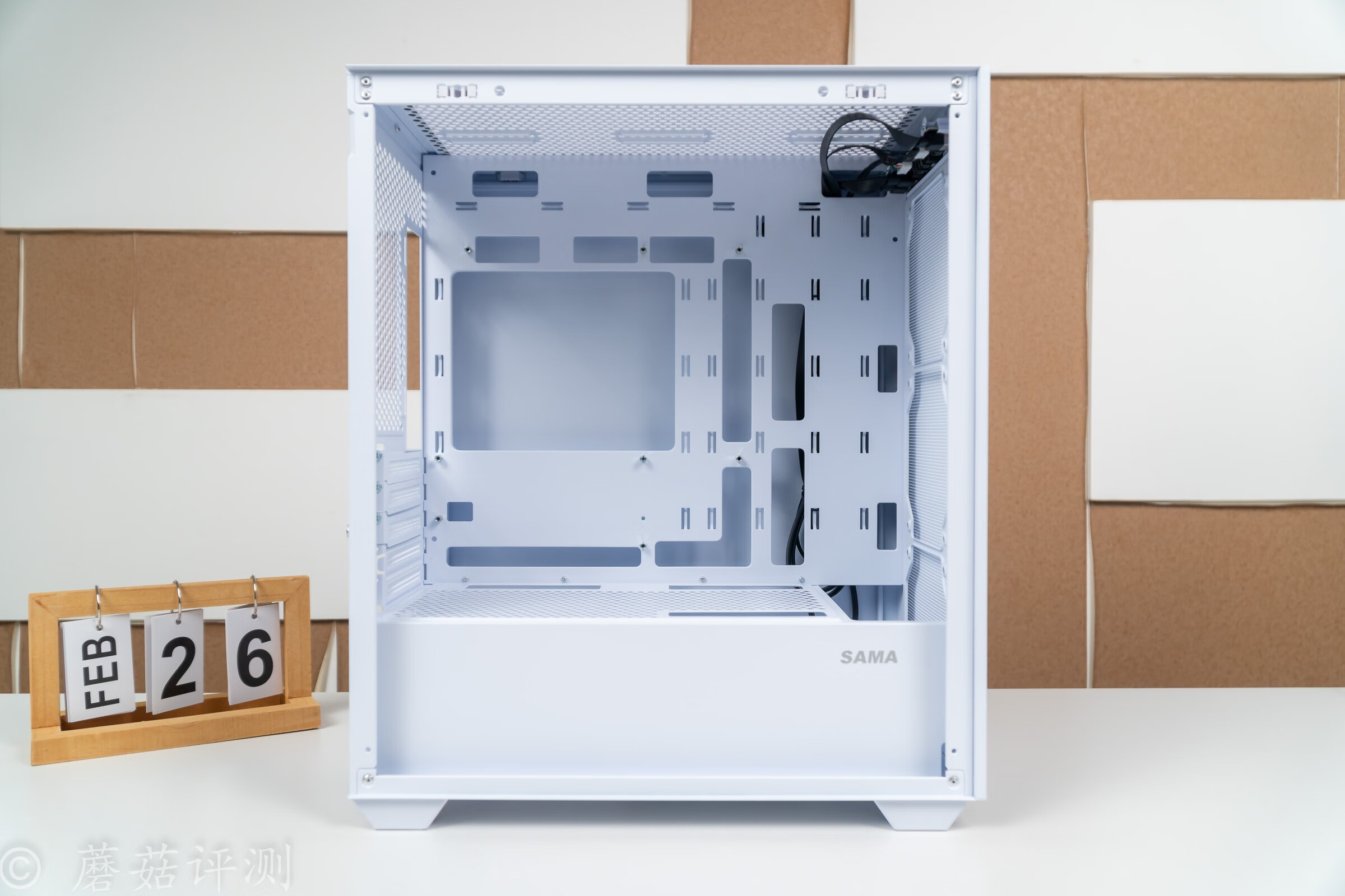 先马静音机箱散热测评,先马易大师进化版matx机箱