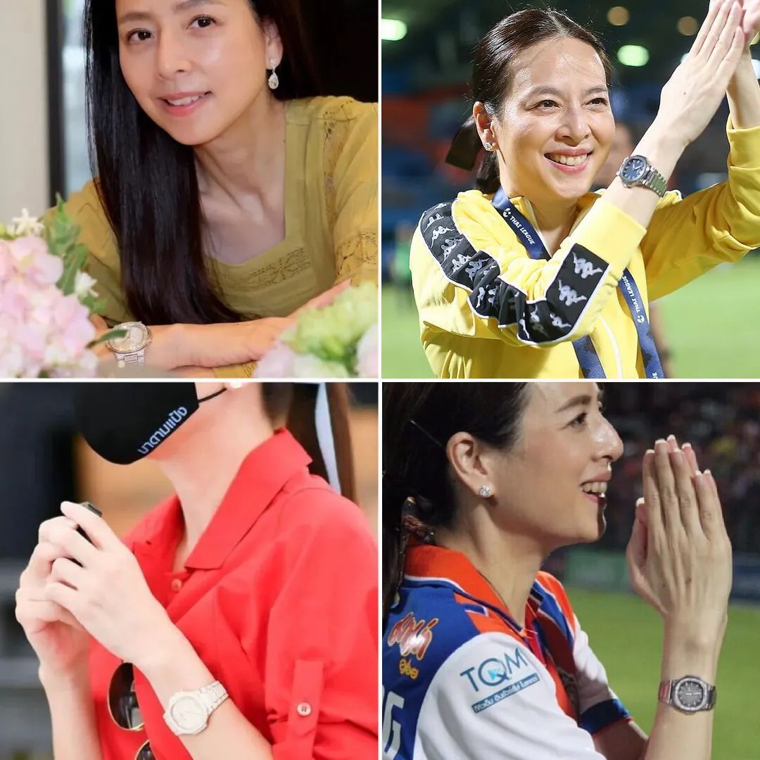 56岁泰国名媛：爱马仕随心背，带队打世界杯，还是泰王白月光？