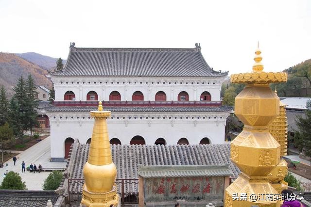 五台山海拔多少合适,五台山海拔624米至3061米