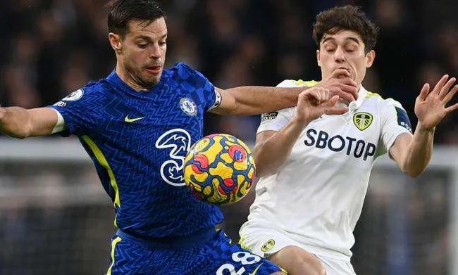 切尔西1-0利兹联,切尔西2-1反超利兹联