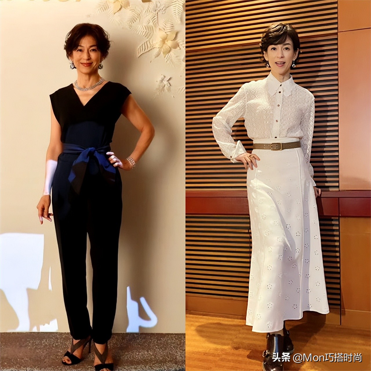 这才是日本女性的穿搭,这才是中年女人最优雅的打扮