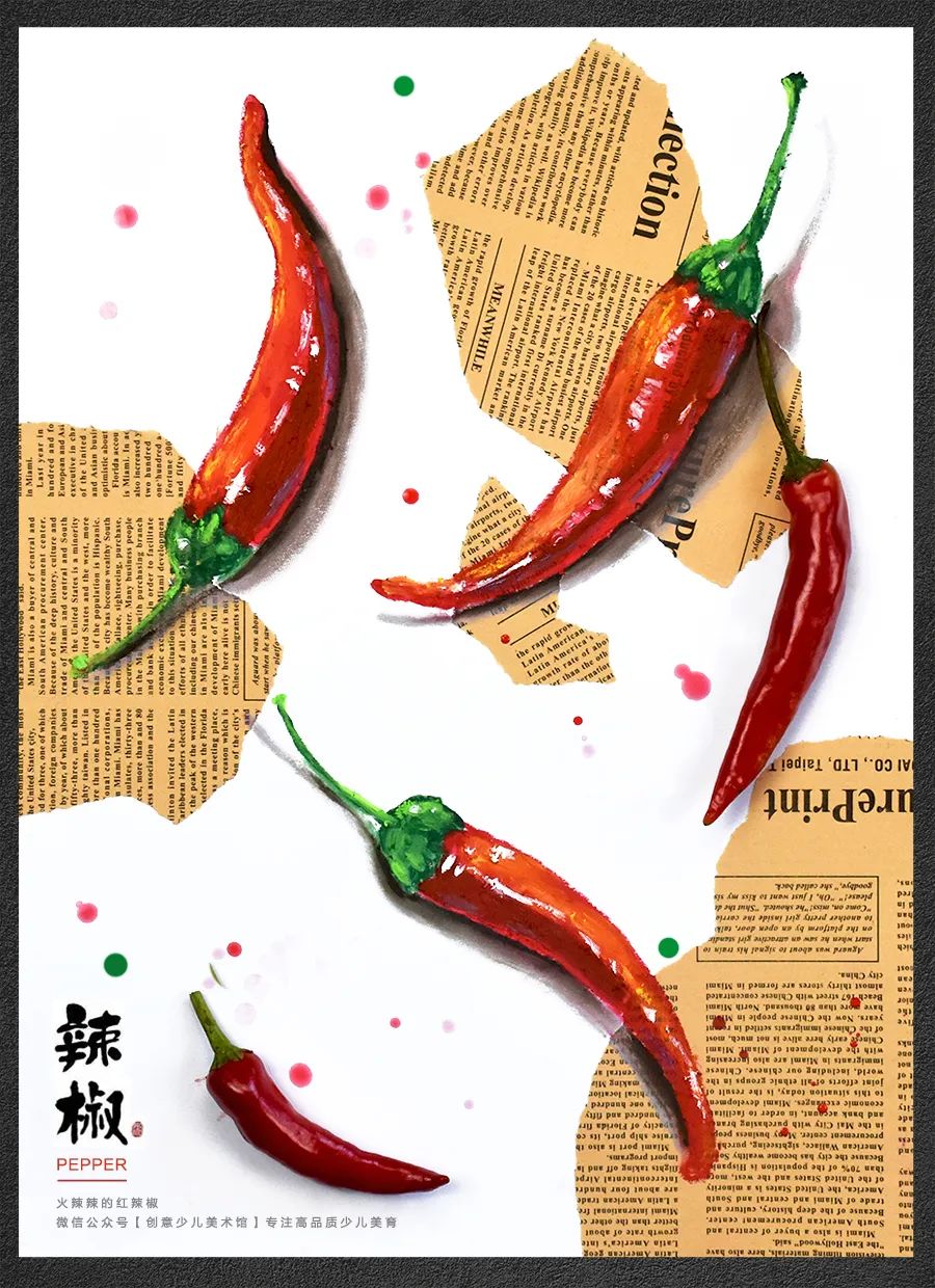 儿童油画简单又好看蜡笔画,6-12岁儿童绘画课程水粉画