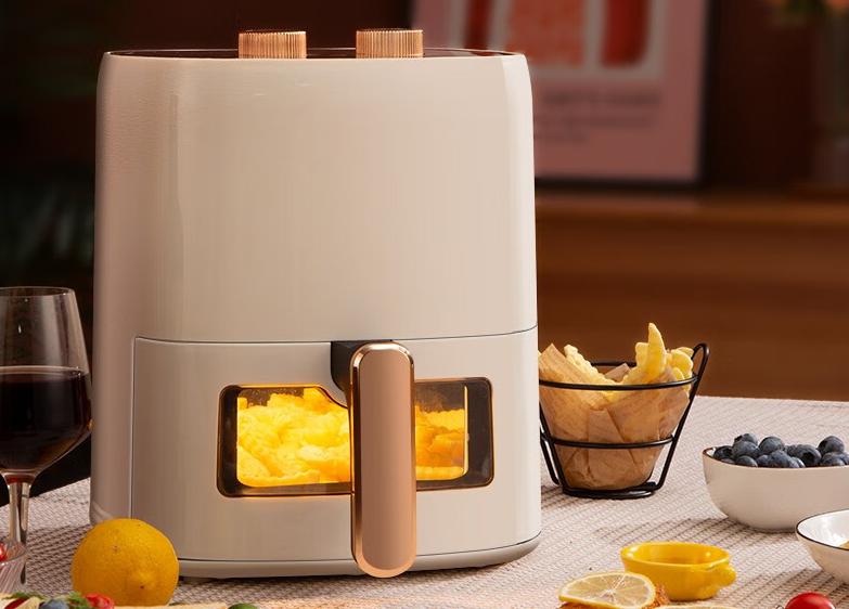 苏泊尔空气炸锅甄选,东方甄选黑椒肠空气炸锅