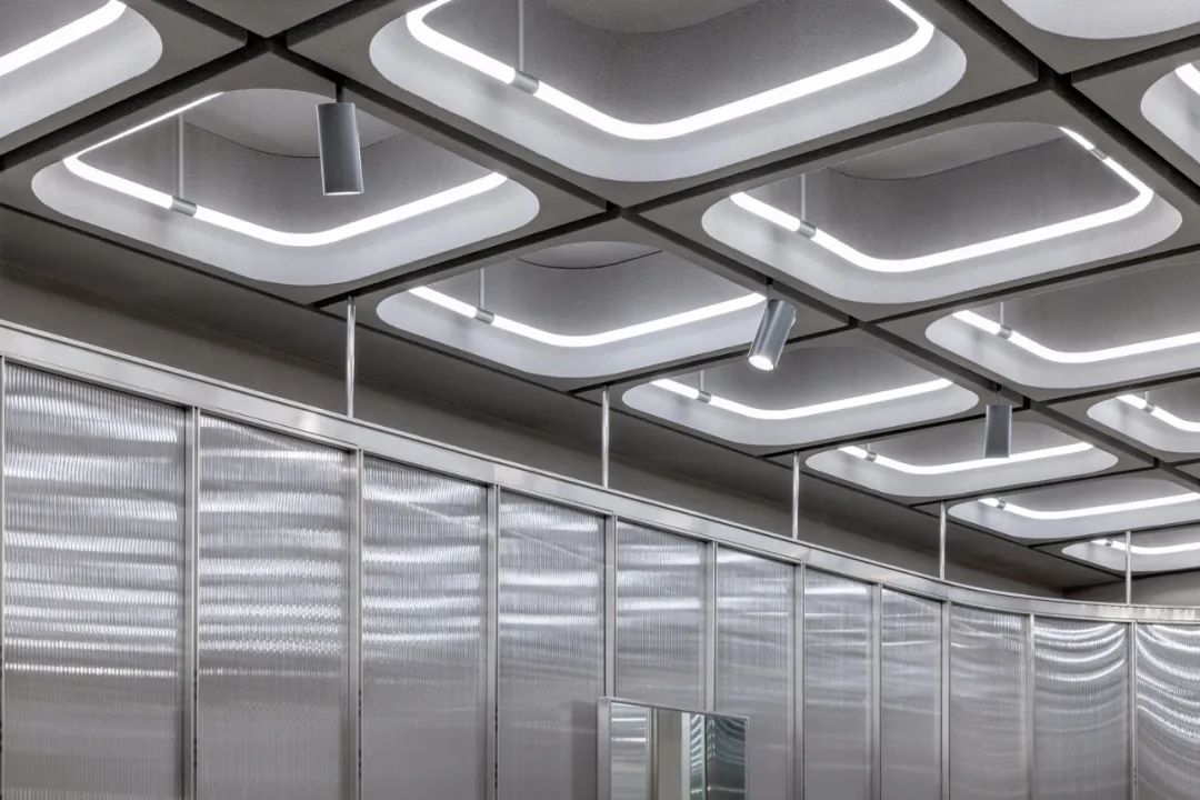 华夫格吊顶施工工艺,华夫格吊顶设计