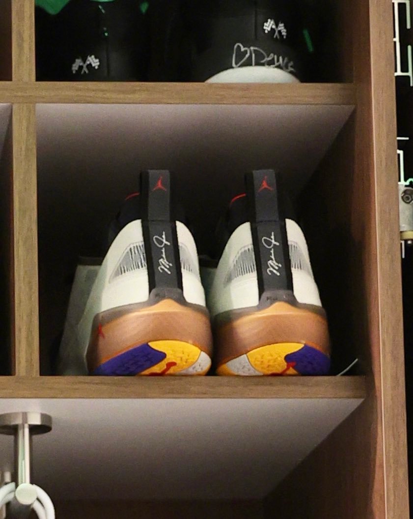 耐克aj37不败联名,耐克aj37配色