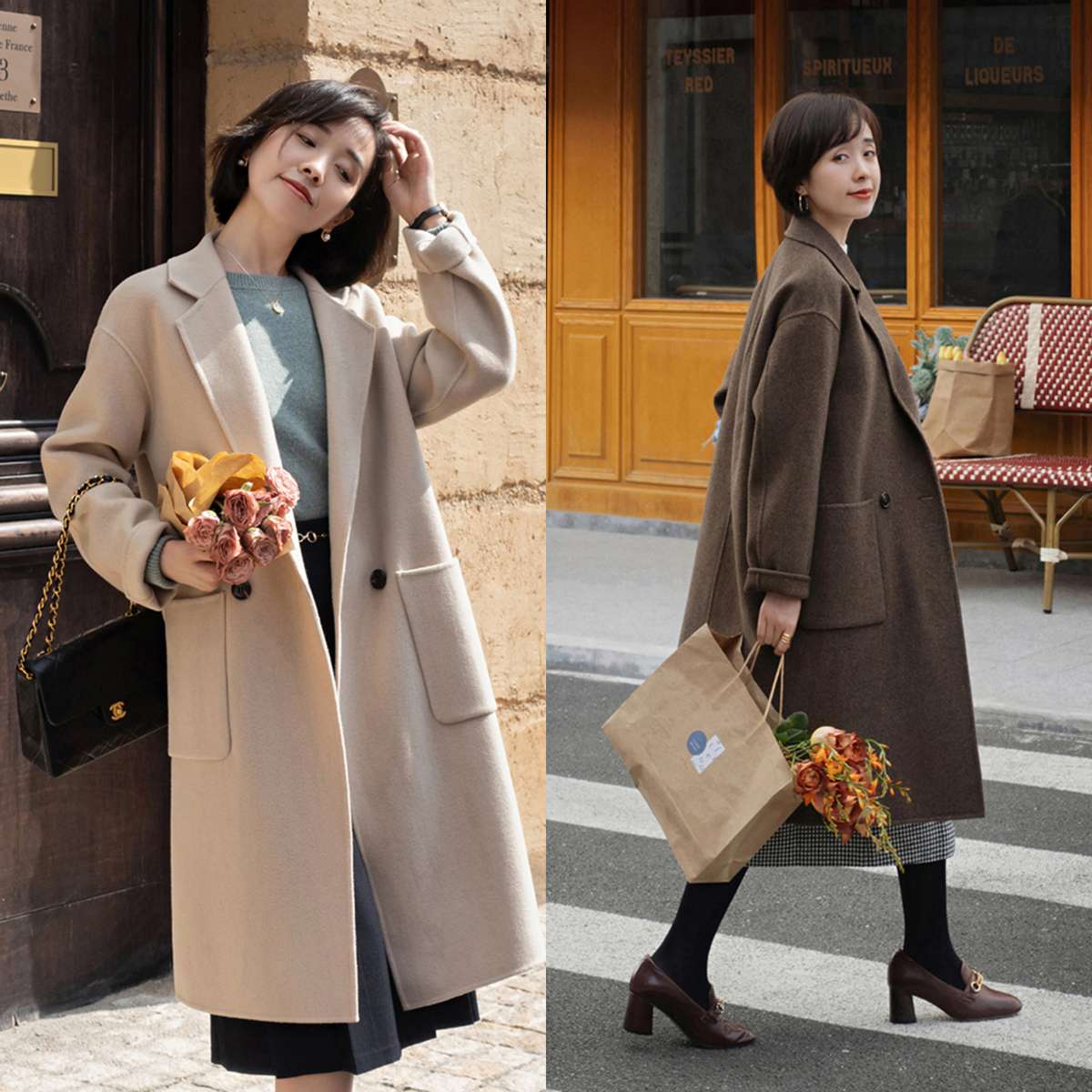 女人过了几岁就应该穿成熟一点的,女人要想穿得好外套不重要