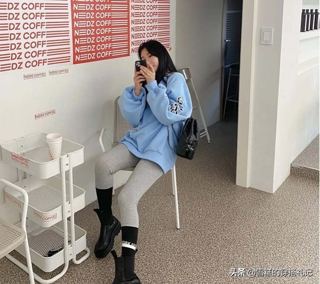 什么颜色的马丁靴百搭洋气,马丁靴豆腐裤绝美冬天就该这么穿