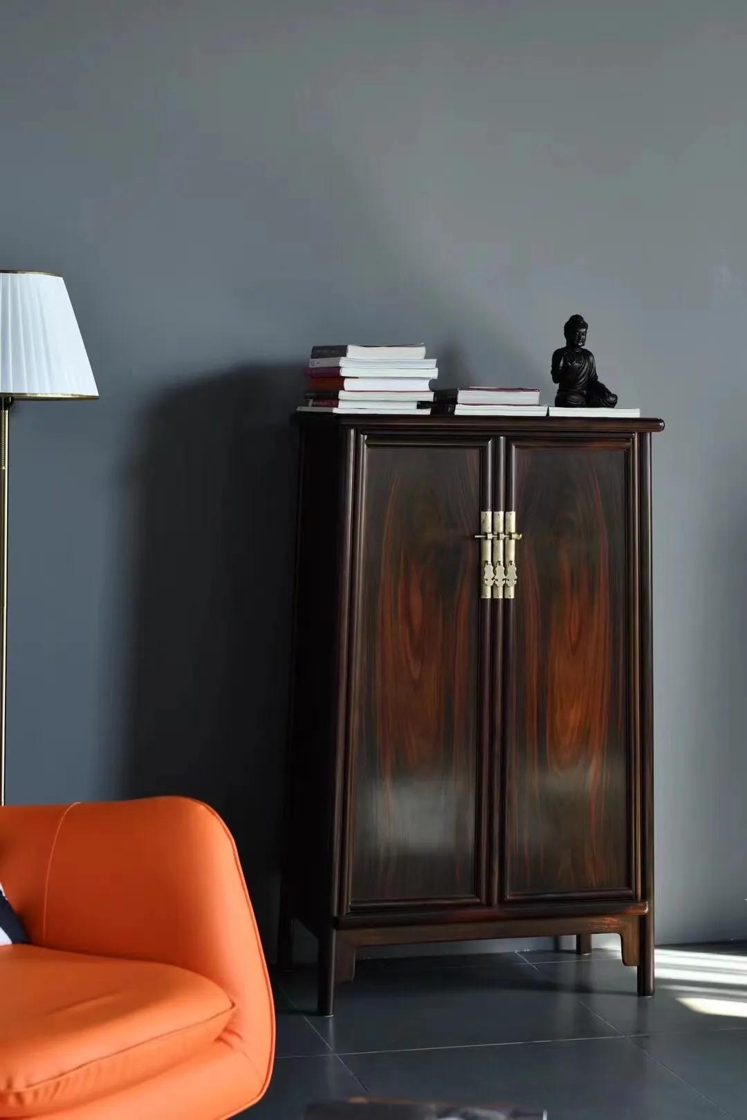 大红酸枝双层圆角柜,大红酸枝圆角柜价格