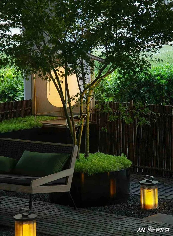 阳台创意设计成茶室,100例经典茶室设计手绘