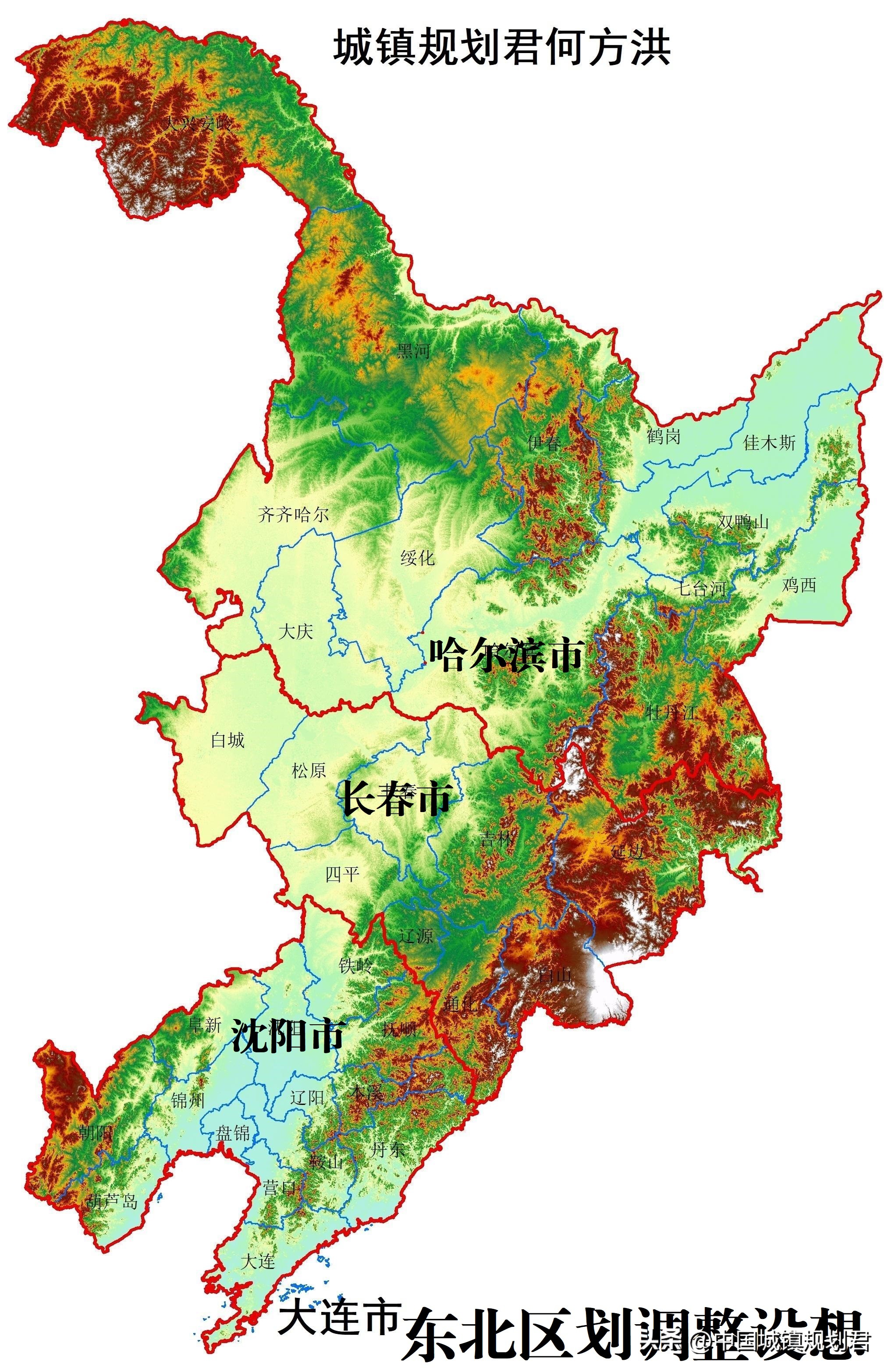 中国最新区划调整方案,大连区划调整设想