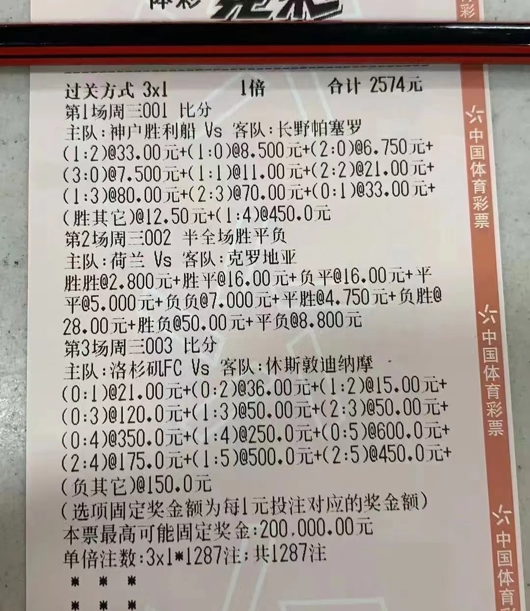 今日竞彩4场实单推荐数据分析,竞彩6.21实单晒票