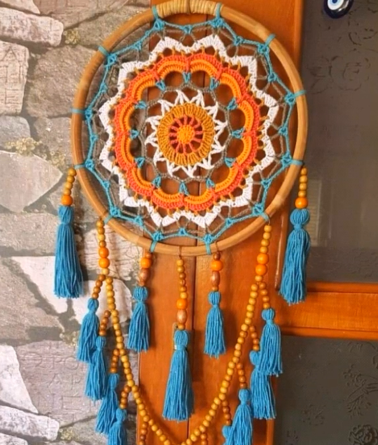 钩针编织各种墙挂花篮,钩针花环墙挂玫瑰花教程