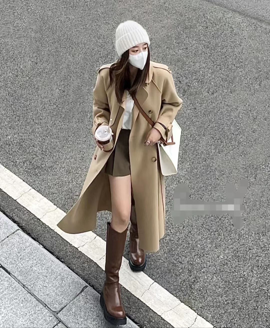 这45套棕色长筒靴穿搭太高级了，显高显瘦显腿长