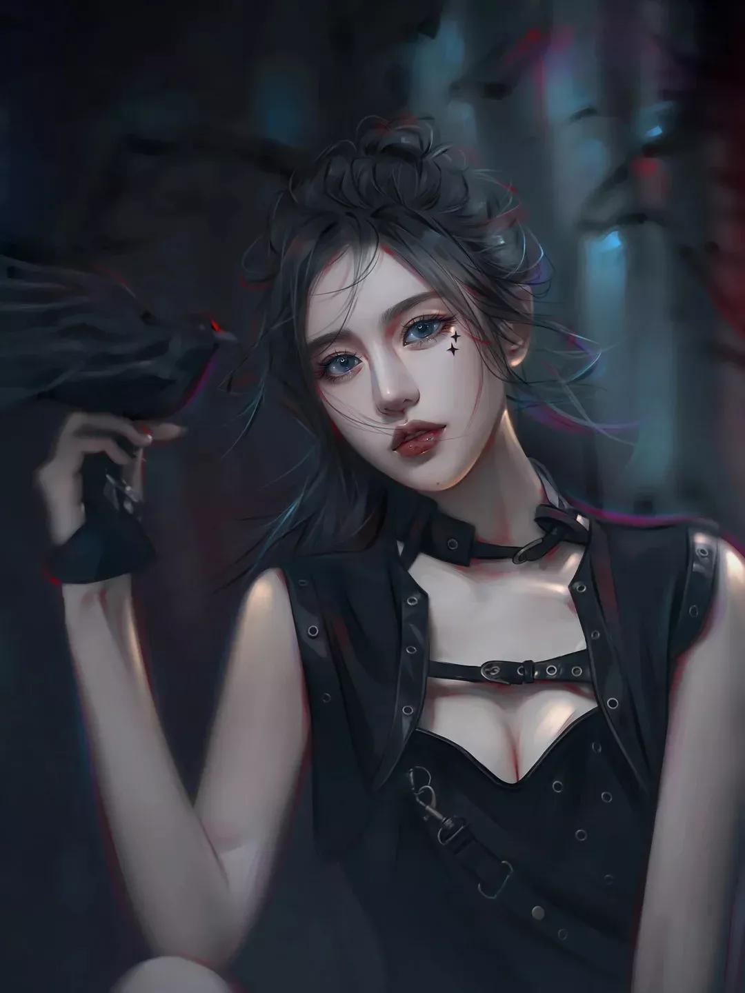 好看的适合女生的微信卡通头像,漫画女生微信头像大全唯美气质