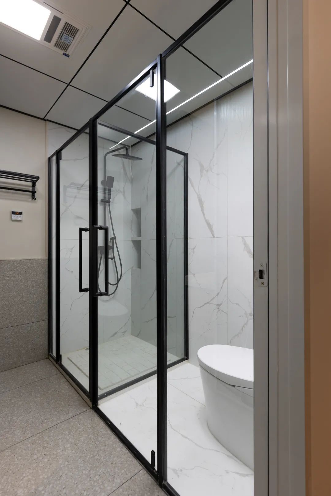 3平米小户型卫浴干湿分离,三室二厅卫浴三分离