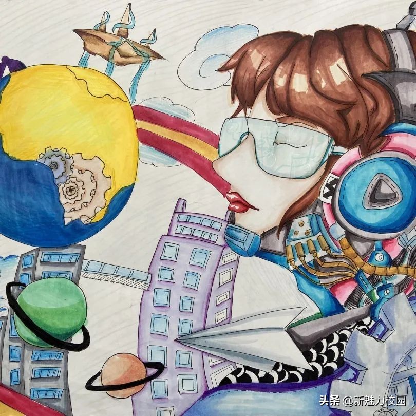 南京一中实验学校首届科技节实践活动之语数外物等学科作品展