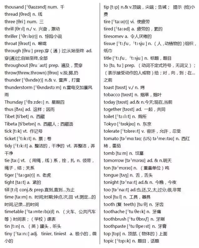 初中英语单词必背3500词汇书推荐,40篇短文搞定高考英语3500单词